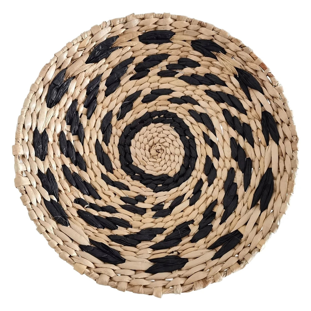 Seagrass Woven Wall Basket Decoration Crafts Natural Boho Fruit Bowl