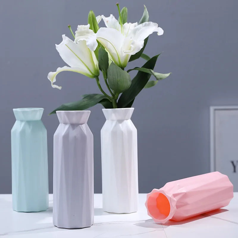 Nordic Style Flower Vase Living Room Decoration Ornaments Modern